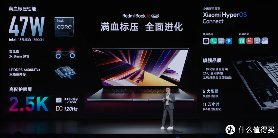 红米发布新款 RedmiBook 16/14 笔记本，47W性能释放标压处理器、双风扇+双8mm热管、小米澎湃智联