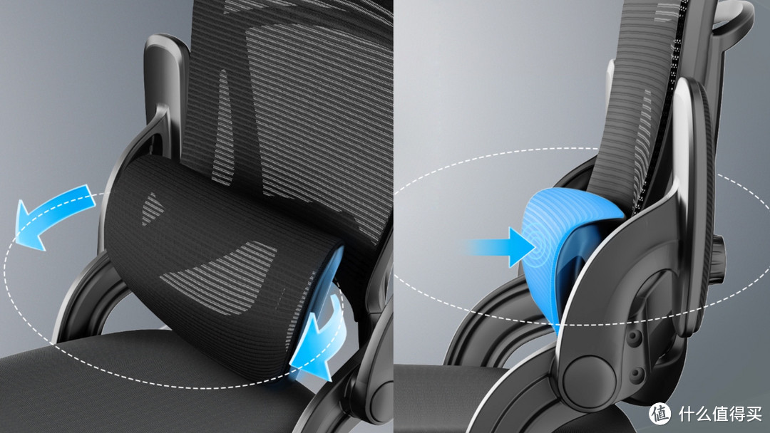 恒林众筹新品人体工学椅，3D动态腰枕+腰背分区+翻转扶手