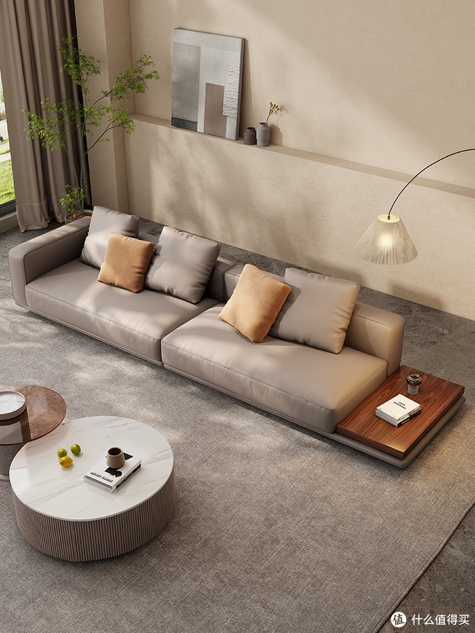 装修风格视界：Minotti 地平线沙发 现代极简美学之作